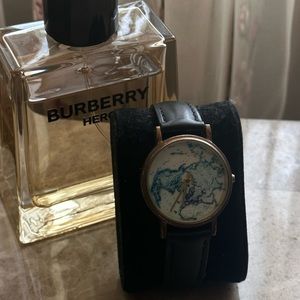 Vintage World Map Watch from Japan